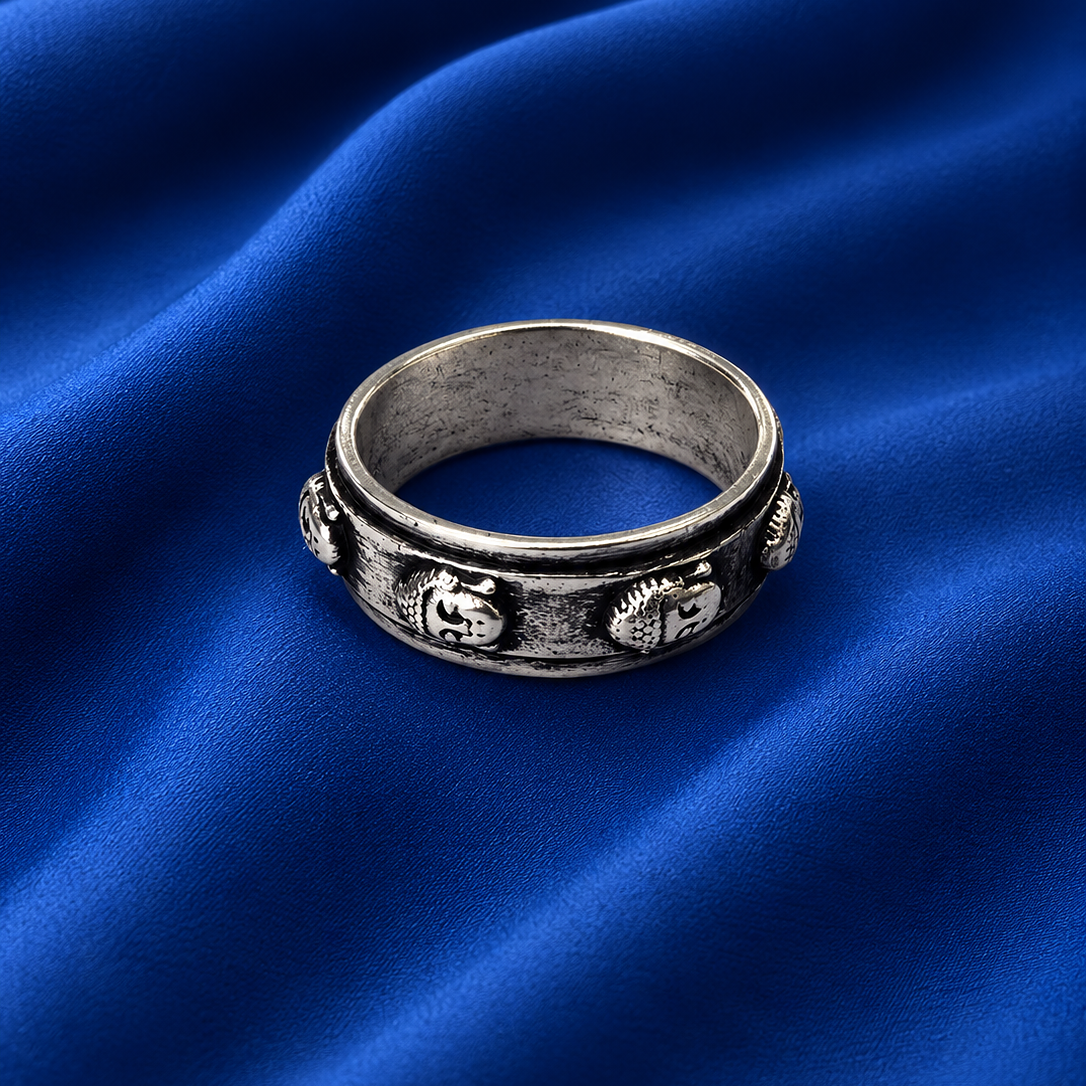 Boys Silver Band Ring